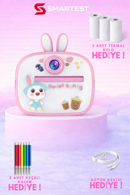 Smartest Çocuk Kamerası Pembe
