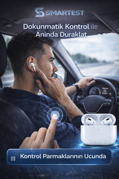 Smartest Air2 Pro ANC Bluetooth Kulaklık Gürültü Engelleme iOS Android Uyumlu