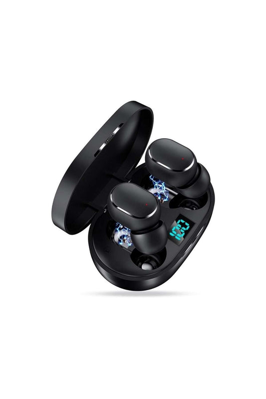 E6s Dokunmatik TWS Bluetooth Kulaklık – Siyah